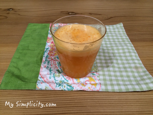 ミニマルな食事で体力を蓄えています。