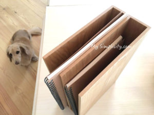 ミニマリストのパスワード保存法！無印良品のブックスタンドに